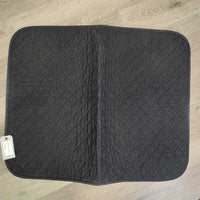 Thick Quilt Baby Saddle Pad *gc/fair, faded, linty, rubs, pills, hair
