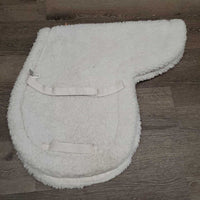 Fitted Fleece Hunter Pad *gc, clean, clumpy, pills, mnr hair, dingy, stains, unstitched/hole
