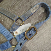 Thick Nylon Halter gc, v.faded, dirty, stains, edge rubs & frays
