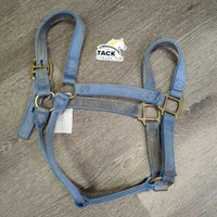Thick Nylon Halter gc, v.faded, dirty, stains, edge rubs & frays
