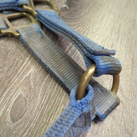 Thick Nylon Halter gc, v.faded, dirty, stains, edge rubs & frays
