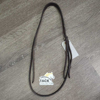 Leather Crown Piece ONLY *gc, creases, rubs, scrapes
