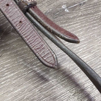 Leather Crown Piece ONLY *gc, creases, rubs, scrapes

