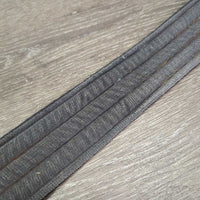 Narrow Cotton Web & Nylon Web Short - Dressage Girth *gc, rubs, hairy, film, faded, snags, older, mnr rust

