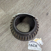 1 ONLY Soft Ribbed Rubber Bell Boot *gc/fair, cracks, rips, dirt
