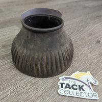 1 ONLY Hi Neck Soft Ribbed Rubber Bell Boot *gc, v.dirty, faded
