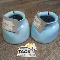 Pr Smooth Rubber Bell Boots, velcro *vgc, mnr dirt & stains

