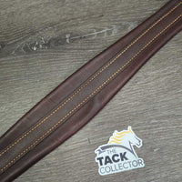 Soft Thin Leather Girth, els *vgc/xc, older, clean, elastic stains
