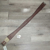 Soft Thin Leather Girth, els *vgc/xc, older, clean, elastic stains
