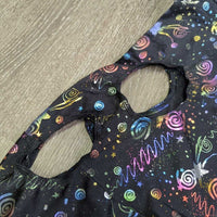 Lycra Full Face Slinky, Pull on, Velcro *vgc, clean, clumpy, hairy
