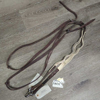 2 Elastic Side Reins *vgc/gc, clean, older, stains, rubs, edge scrapes
