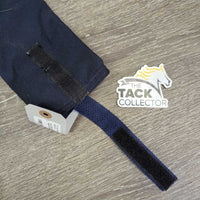 Hvy Cloth Tail Bag, velcro top *vgc/xc, clean, seam holes
