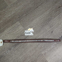 Padded Bling Browband *vgc, clean, mnr dirty inner loops

