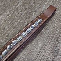 Padded Bling Browband *vgc, clean, mnr dirty inner loops
