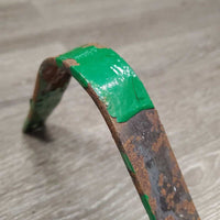 Gullet Bar, box, info sheet, bag: 4 screws, 2 washers, 1 misc *fair, v.rusted, peeled paint

