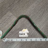 Gullet Bar, box, info sheet, bag: 4 screws, 2 washers, 1 misc *fair, v.rusted, peeled paint
