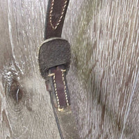 Rsd Figure 8 Noseband, sheepskin *vgc/gc, rubs, clean, faded, peeling, edge scrapes
