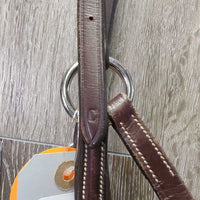 Rsd Figure 8 Noseband, sheepskin *vgc/gc, rubs, clean, faded, peeling, edge scrapes
