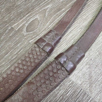 REPURPOSING ONLY Rubber Reins *fair, rubber: crumbling, sticky, residue
