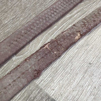 REPURPOSING ONLY Rubber Reins *fair, rubber: crumbling, sticky, residue
