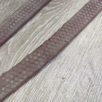 REPURPOSING ONLY Rubber Reins *fair, rubber: crumbling, sticky, residue
