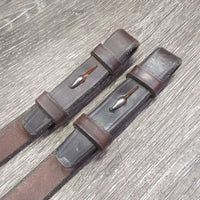 Smooth Suede Reins *gc, rubs, dirty?faded, scrapes
