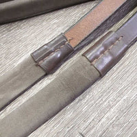 Smooth Suede Reins *gc, rubs, dirty?faded, scrapes
