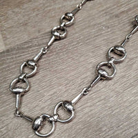 Eggbutt & Light Chain Necklace - Belt *like new
