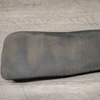 Shoulder Relief Short Girth, Center Elastic & Buckle, Neoprene Velcro Liner *vgc, clean, cracking edges, mnr faded
