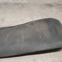 Shoulder Relief Short Girth, Center Elastic & Buckle, Neoprene Velcro Liner *vgc, clean, cracking edges, mnr faded
