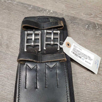 Shoulder Relief Short Girth, Center Elastic & Buckle, Neoprene Velcro Liner *vgc, clean, cracking edges, mnr faded
