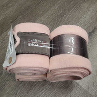 4 Fleece Polos, satin closure *like new
