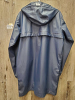 Long Rain Jacket *vgc, stained tag, unstiched zipper bottom
