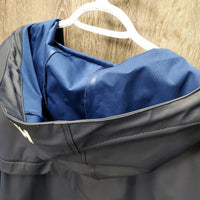 Long Rain Jacket *vgc, stained tag, unstiched zipper bottom
