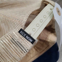 Cotton-Mesh Trucker Ball Cap *gc, dirt, stains

