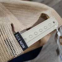 Cotton-Mesh Trucker Ball Cap *gc, dirt, stains
