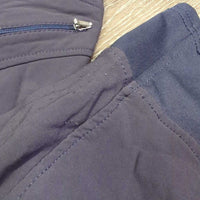Euro Seat Riding Tight Breeches, Pull on *gc, v.faded, seam puckers, rubs, pills, older
