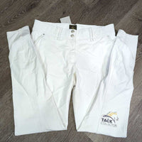 Full Seat Sticky Breeches, Bling *vgc/gc, discolored seat & legs, seam puckers
