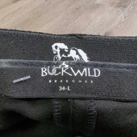 Full Seat Sticky Breeches *vg/xcc, mnr unstitched waist seams & fading
