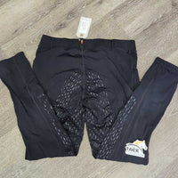 Full Seat Sticky Riding Tight Breeches, Pull on *gc, pills, faded, shrunk/dry stickies, stretched?, hair, older
