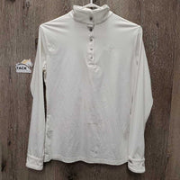 Bridgette LS Show Shirt, 1/3 Snap Up, snap Collar *like new
