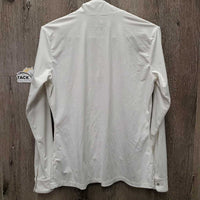 Bridgette LS Show Shirt, 1/3 Snap Up, snap Collar *like new
