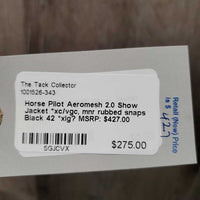 Aeromesh 2.0 Show Jacket *xc/vgc, mnr rubbed snaps
