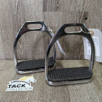 Hvy Wide Stirrup Irons, grips, bag *new
