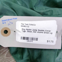 Hvy Nylon Jump Saddle Cover *vgc, clean, mnr stains
