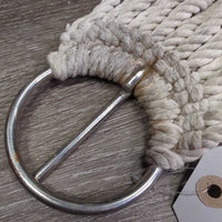 15 String Nylon Cinch, 2x D Ring, strin *gc, stains, dirty, rusty, stiff, rough
