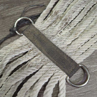15 String Nylon Cinch, 2x D Ring, strin *gc, stains, dirty, rusty, stiff, rough
