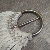 15 String Nylon Cinch, 2x D Ring, strin *gc, stains, dirty, rusty, stiff, rough

