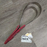Double Blade Shedding Blade, Hvy Plastic Handle *vgc, mnr dirty & stains
