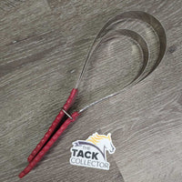 Double Blade Shedding Blade, Hvy Plastic Handle *vgc, mnr dirty & stains

